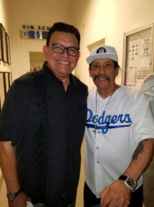 PHOTO Danny Trejo With Fernando Valenzuela