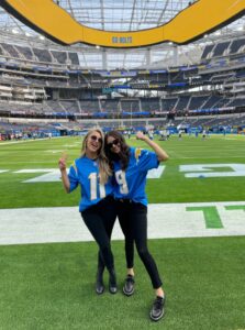 PHOTO Nina Dobrev Looking So Hot In Tight Pants At The Los Angeles Chargers Game