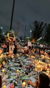 PHOTO Of Huge Liam Payne Memorial In Monterrey Mexico