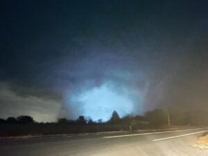 PHOTO Of Tornado When It Was East Of Fairland Oklahoma