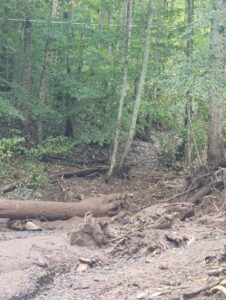 PHOTO Of Where More Bodies Were Found In Buncombe County Area Of Swannanoa NC And The Morgue Is Full