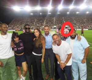 PHOTO P Diddy At MLS Soccer Game With DJ Khaled