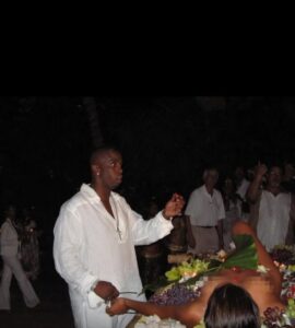 PHOTO P Diddy Doing Live Satanic Sacrifice At His 30th Birthday While High