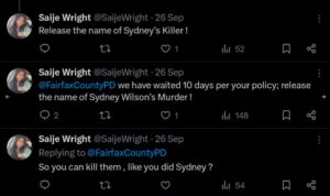 PHOTO Reactions By BLM Antifa Supporters To Shooting Death of Sydney Wilson