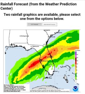 PHOTO The Most Accurate Hurricane Milton Rain Forecast Released At 3 AM ET