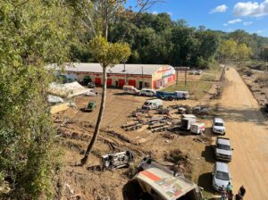 PHOTO The Uhaul Center On Swannanoa River Road In Swannanoa North Carolina Was Washed Away By Hurricane Helene Flooding