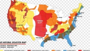 PHOTO US Natural Disaster Maps Shows Asheville And Western North Carolina Should Not Have Been Impacted By Hurricane Helene