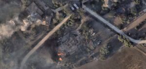 PHOTO Aerial View Of How Far The Mountain Fire Has Spread In California