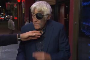 PHOTO Close Up Jay Leno's Face Is All Bruised Up