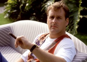 PHOTO Dave Coulier Smoking A Cigar And Chilling