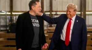 PHOTO Donald Trump Patting Elon Musk On The Shoulder