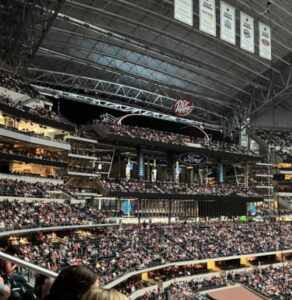 PHOTO Proof There Are Curtains At AT&T Stadium That Can Be Used For Football Games