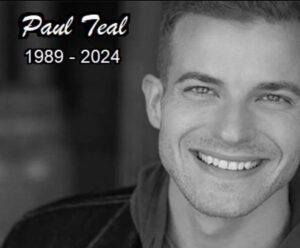 PHOTO RIP Paul Teal 1989-2024