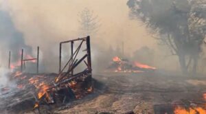 PHOTO There Are No Houses Still Standing On Crestview Avenue After Mountain Fire Burned Them Down