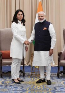 PHOTO Tulsi Gabbard Already Meeting With India's President