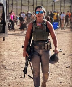 PHOTO Tulsi Gabbard Looking Hot In Heavy Protective Gear Holding A Powerful Gun