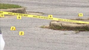 PHOTO Tuskegee University Police Crime Scene Setup On Campus After Mass Shooting