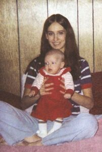 PHOTO Debbie Nelson Holding Eminem As A Baby