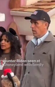 PHOTO Hunter Biden Looking Stoned At Disneyland