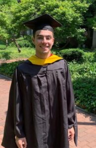 PHOTO Luigi Mangione In Cap And Gown After Graduating