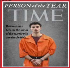 PHOTO Luigi Mangione On Front Cover Of Times Person Of The Year Magazine