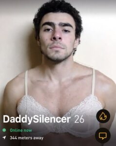 PHOTO Luigi Mangione Wearing A Bra In Tinder Profile Meme