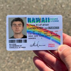 PHOTO Luigi Mangione's Fake Hawaii ID Looked Real