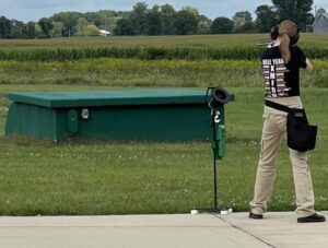 PHOTO Natalie Rupnow At The Shooting Range