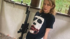 PHOTO Natalie Rupnow Looking Like A True Savage Wearing A Joker T-Shirt