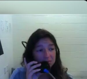 PHOTO Of Jamie Komoroski Making Phone Call From Jail