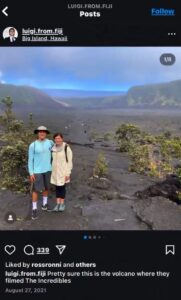 PHOTO Of Luigi Mangione Instagram Post While Hiking In Big Island Hawaii