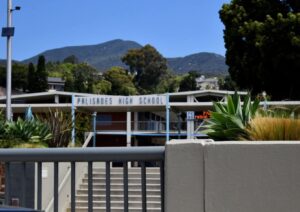 PHOTO Before And After Palisades High School Burned Down From Palisade Fire