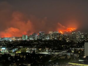 PHOTO City Of Pacific Palisades On Fire Looks Straight Out Of A Movie