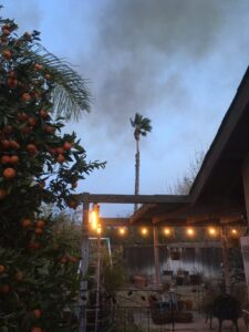 PHOTO Clay Fire Is Quickly Closing In On Homes In Jurupa Valley CA