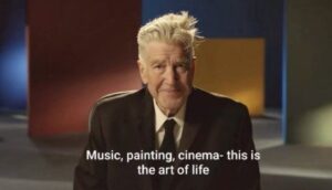 PHOTO David Lynch This Is The Art Of Life Music Painting Cinema