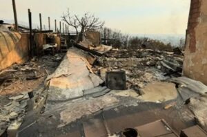 PHOTO Eric Christian Olsen's Burned Down House In Pacific Palisades