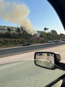 PHOTO Fire In West Hills And Woodland Hills Are Coordinated