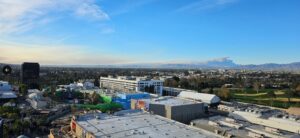 PHOTO Hughes Fire Can Be Seen From Universal Studios Hollywood