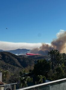 PHOTO Look At How Much Fire Retardant Is Being Dropped On Kenneth Fire