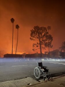 PHOTO Of Fire From Altadena Above Pasadena Right Now