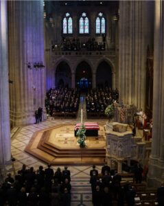 PHOTO Of Jimmy Carter Being Laid To Rest With His Casket Open During Funeral Ceremony