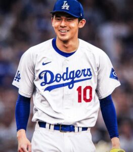 PHOTO Rokī Sasaki In A Los Angeles Dodgers Uniform