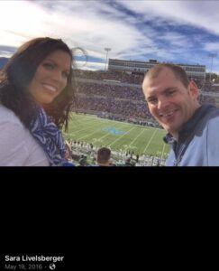 PHOTO Sara Livelsberger With Matt At Air Force Football Game Before She Divorced Him