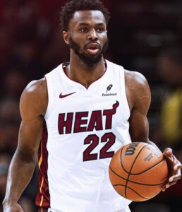 PHOTO Andrew Wiggins Wearing #22 For The Miami Heat