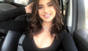 PHOTO Ashley St Clair With Perfect Hair While Driving Around In 20K Car Before Becoming Famous