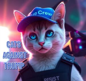 PHOTO Cats Against Trump Meme