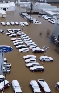 PHOTO Ford Dealership In Kentucky Completely Underwater