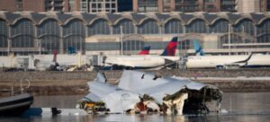 PHOTO Giant Piece Of American Airlines Airplane That Crashed With Blackhawk Helicopter