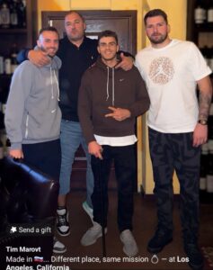 PHOTO Luka Doncic With His Boys In Los Angeles After Arriving In LA As A Laker