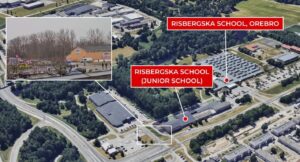 PHOTO Map Showing Where Swedish Mass Shooting Took Place At Schools